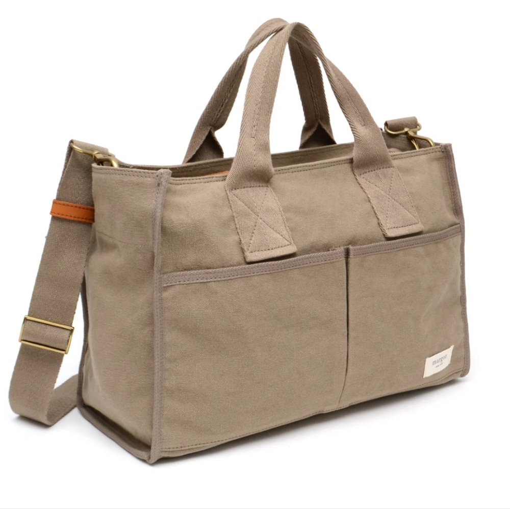 margot BIANCA SATCHEL in Earl Grey